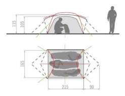Vaude Mark Ul 3P Trekkerstent -Zakenwinkel 7743496 4021574332409 2